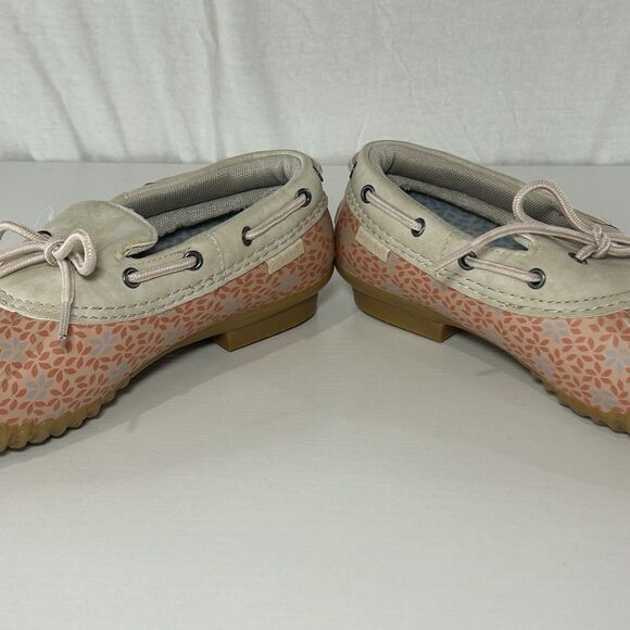 JBU by Jambu Gwen Women's Duck Shoes Garden Ready Grey/Stone/pink Size 8M - Picture 3 of 8